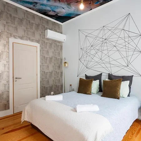 Quarto em Acomodações Particulares Comfortable In A Shared In The Center Of Lisboa
